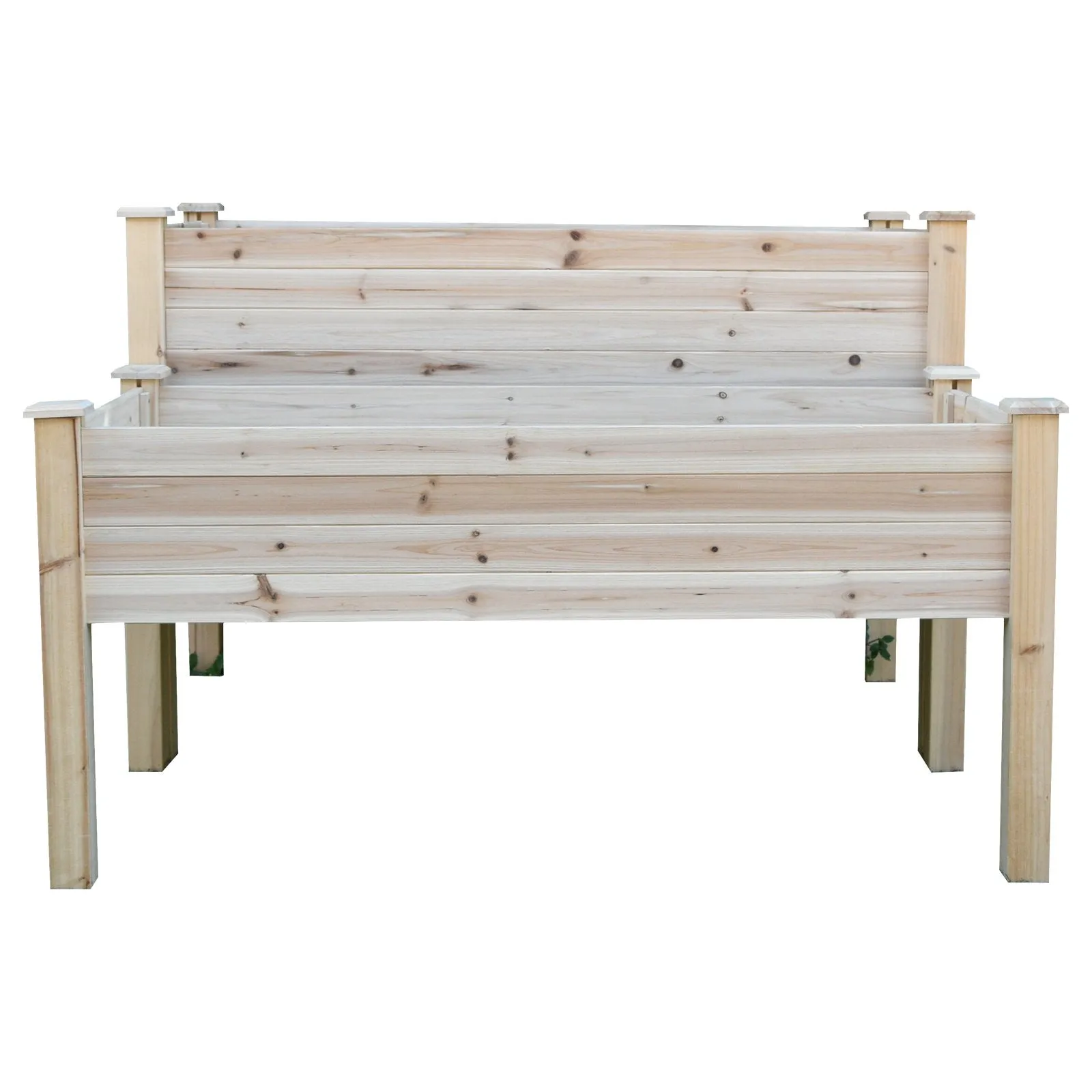 2-Tier Wooden Garden Bed