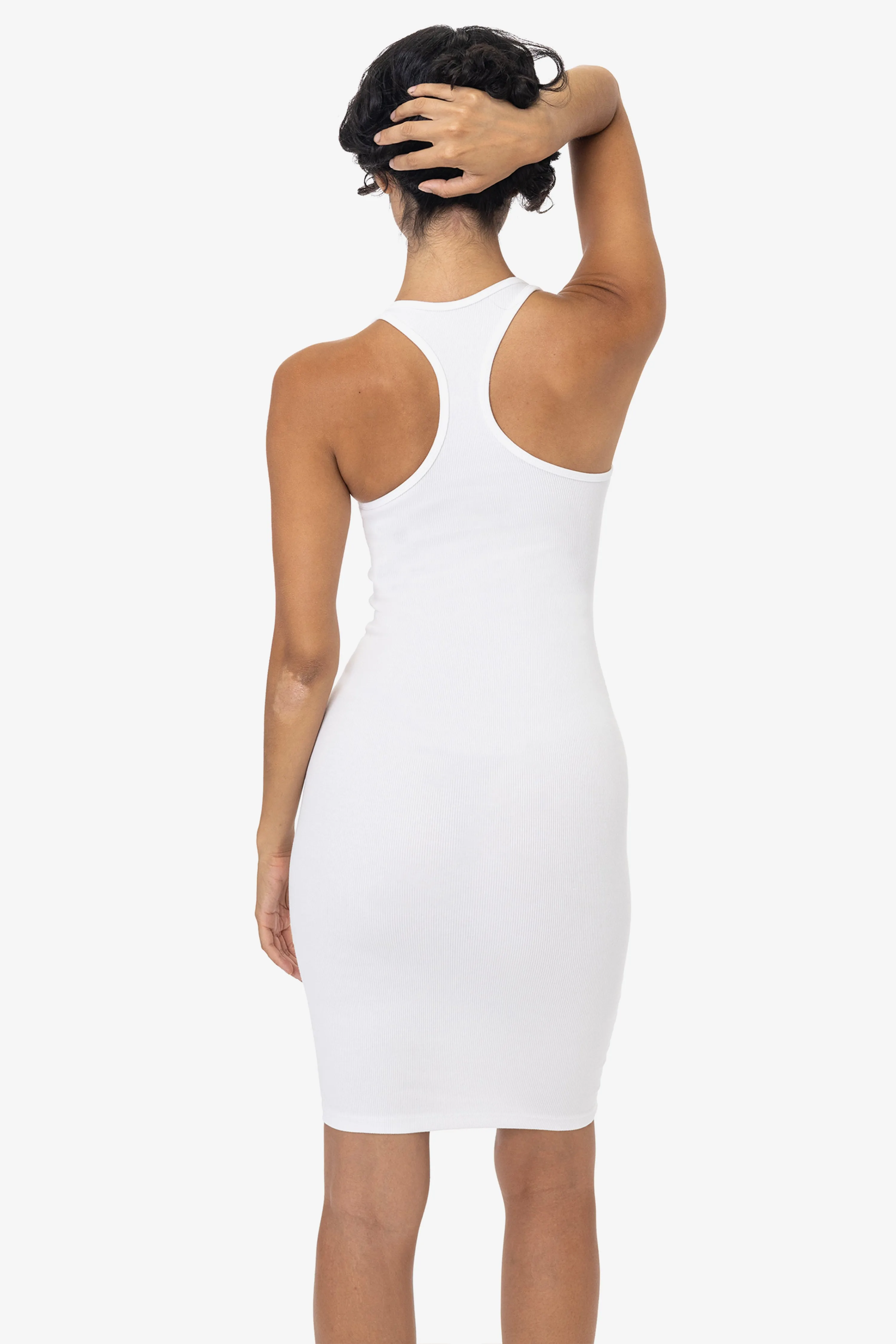 3386GD - Heavy 2x1 Rib Racerback Dress