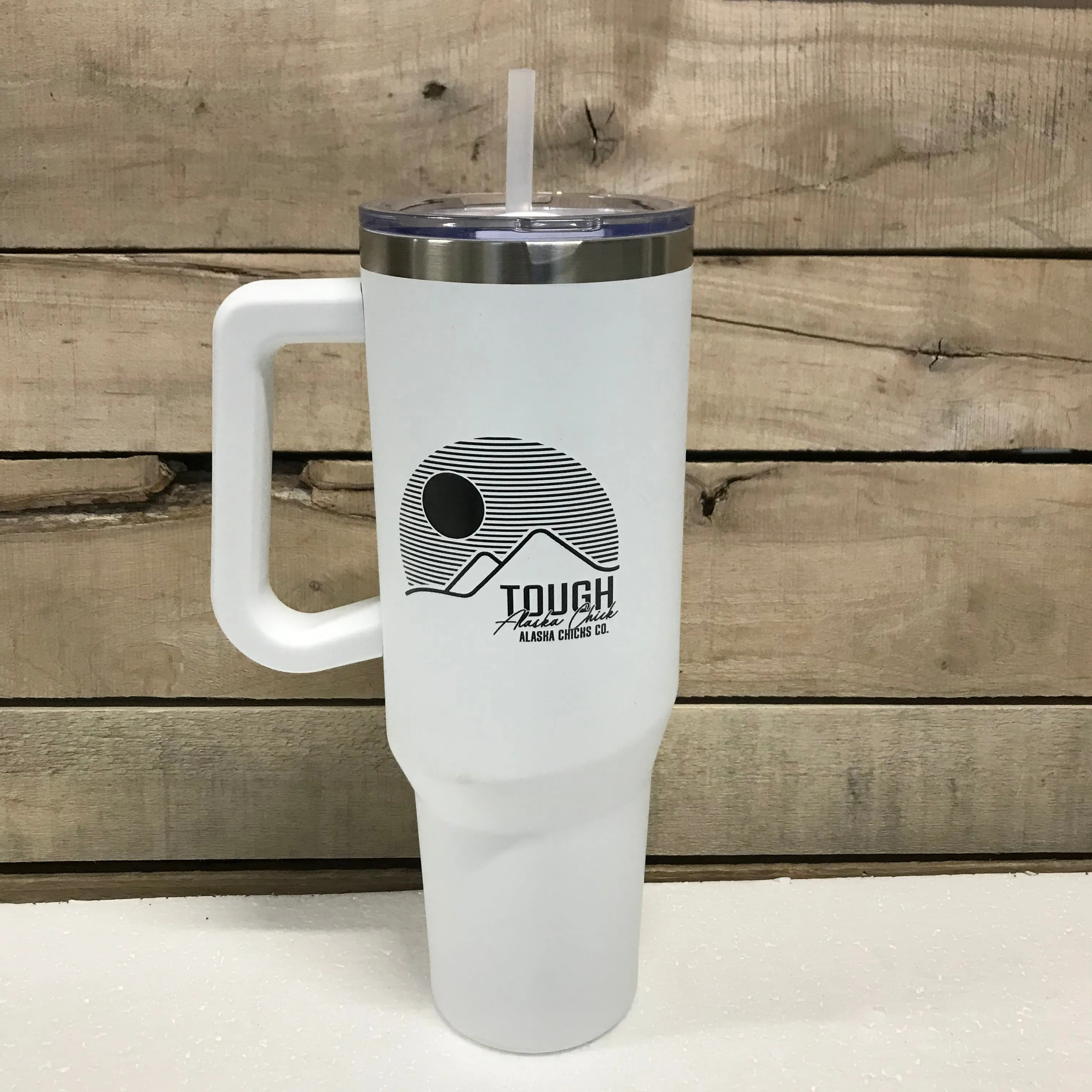 Alaskan Tumbler With Straw