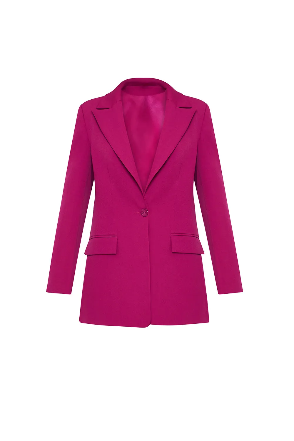 Alicia Fuchsia Blazer Jacket