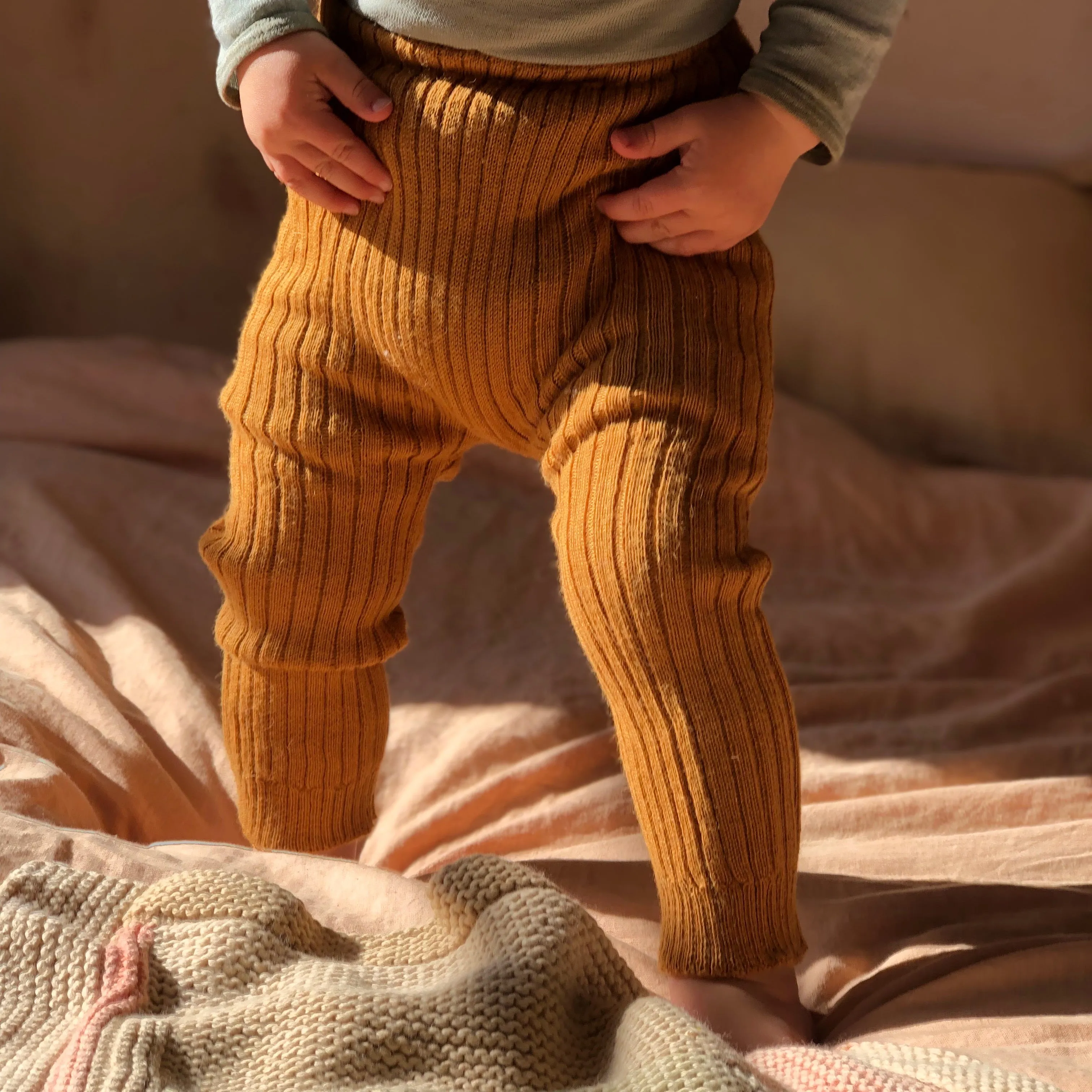 Alpaca Rib Knit Leggings (12m-3y) *Returning 2025