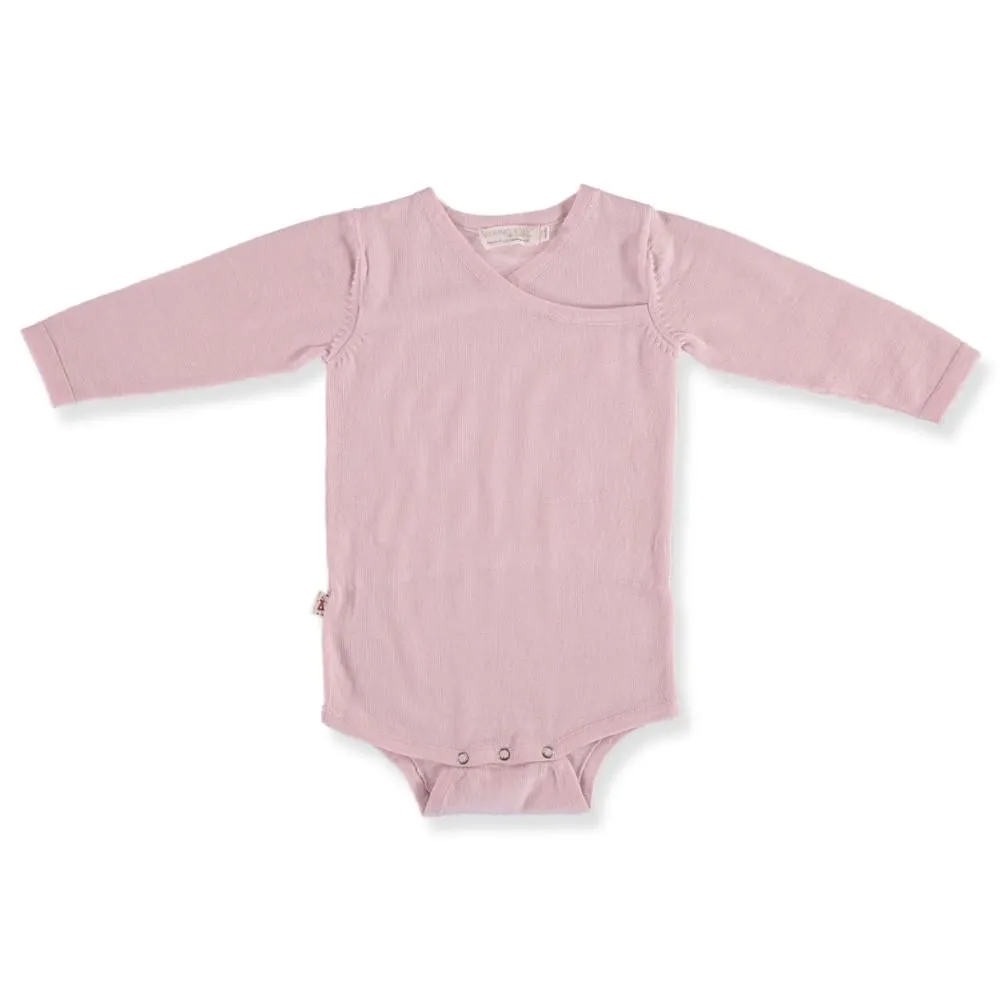 Aoraki Long Sleeve Bodysuit - Pink