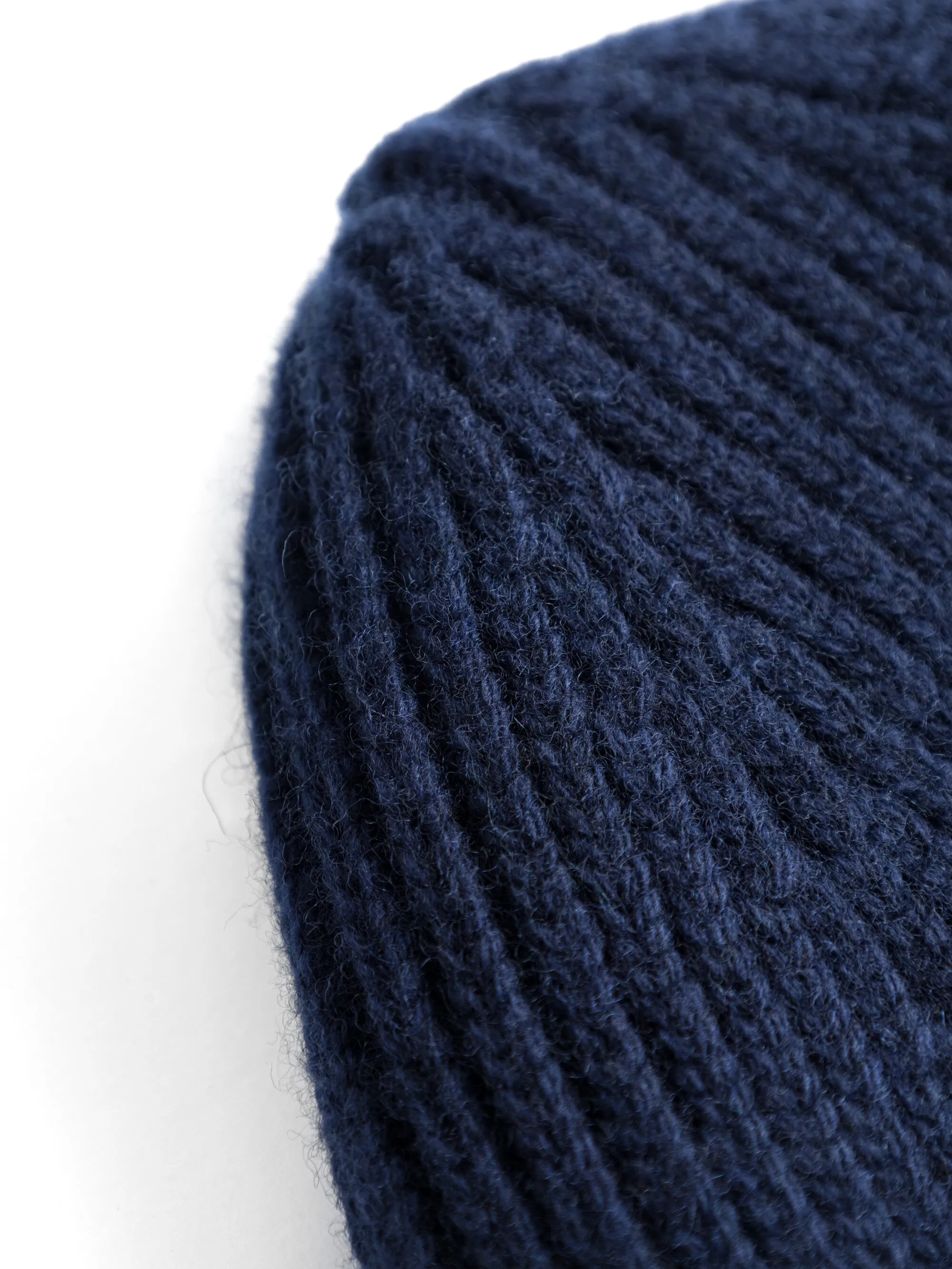 Big rib beanie - Total Eclipse