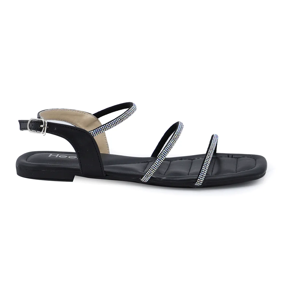 Black Fancy Sandal 060008