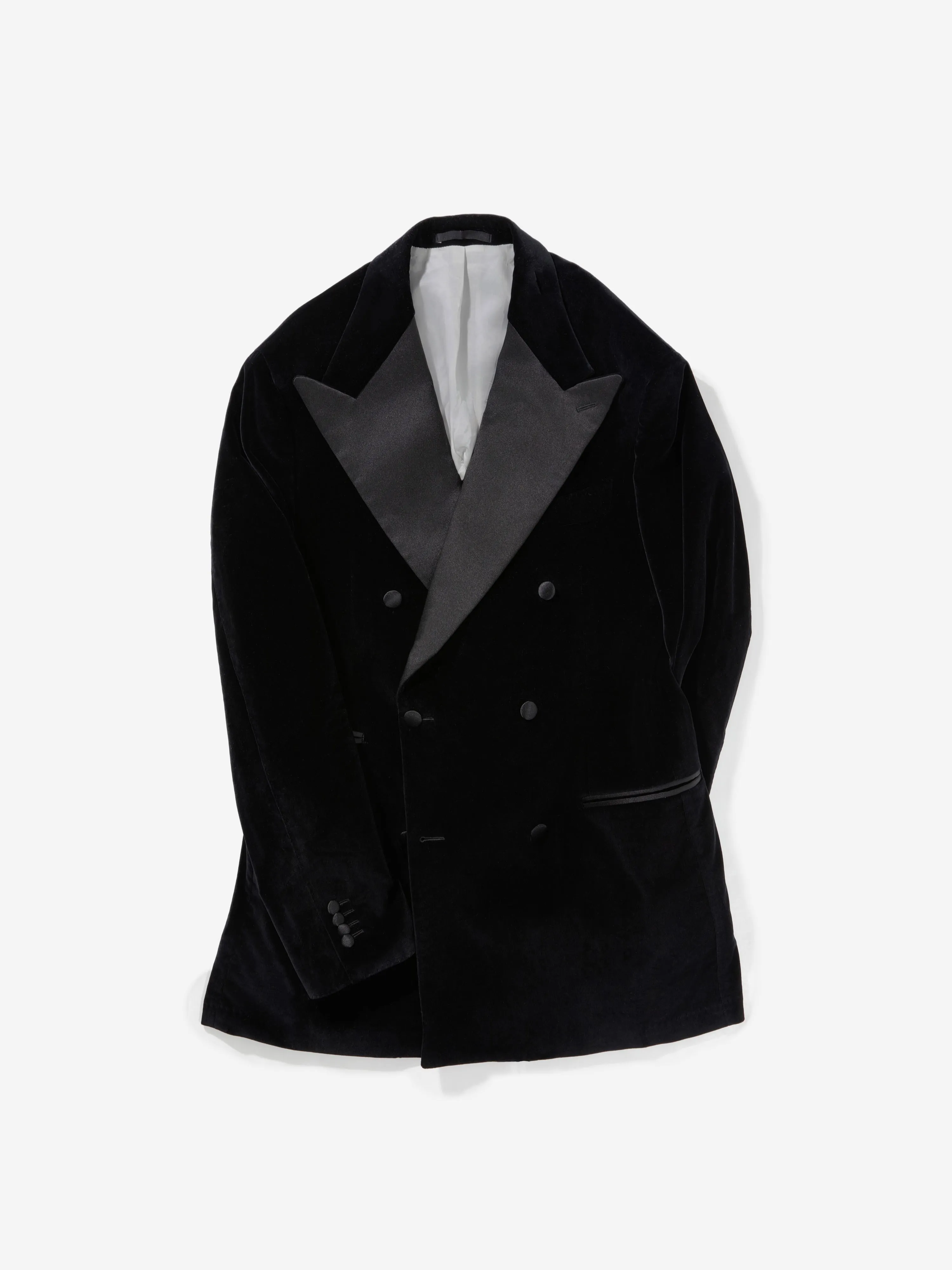 Black Velvet Tuxedo Jacket