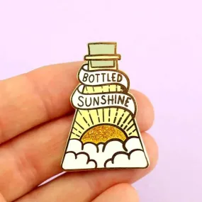 Bottled Sunshine Lapel Pin