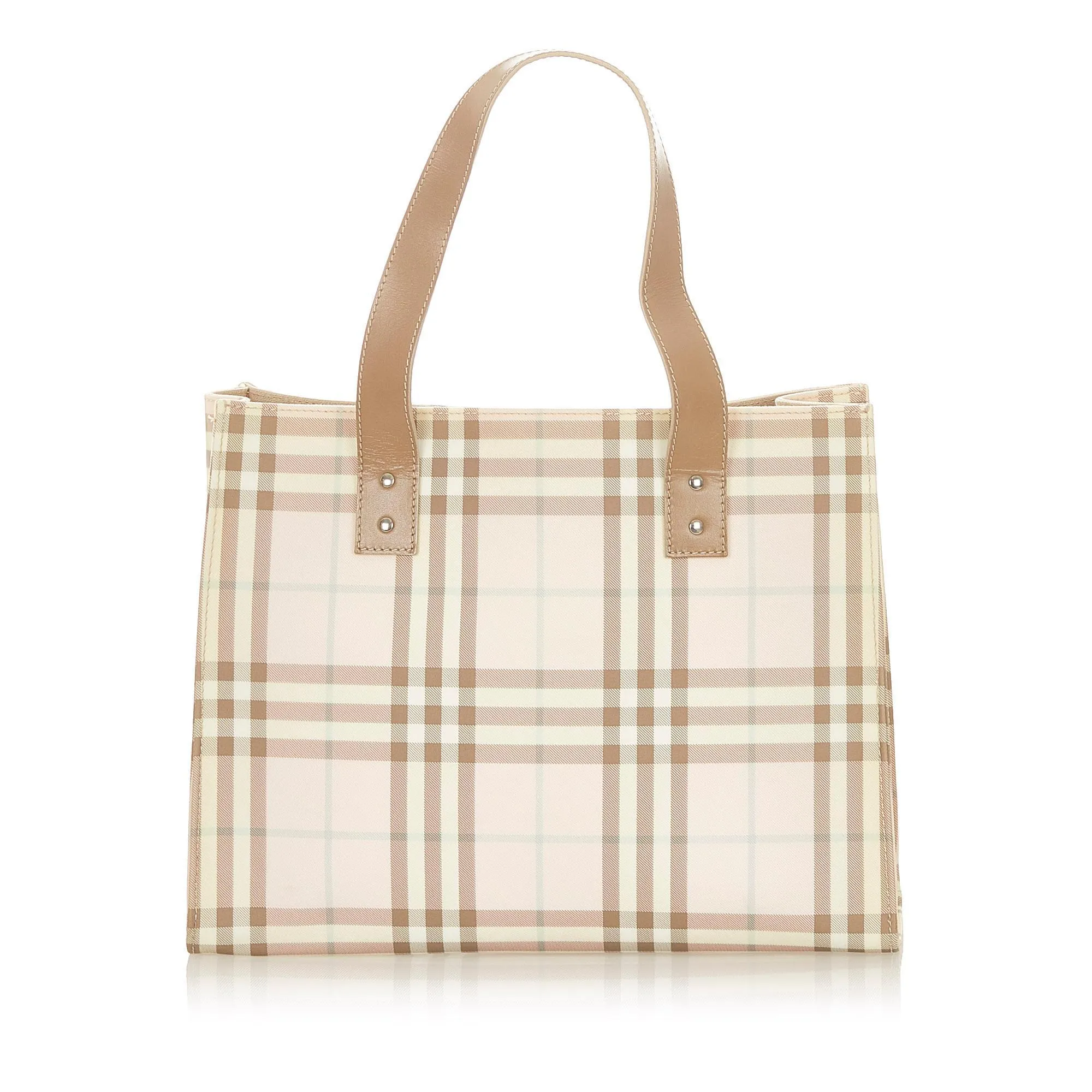 Burberry Candy Check Handbag (SHG-19492)