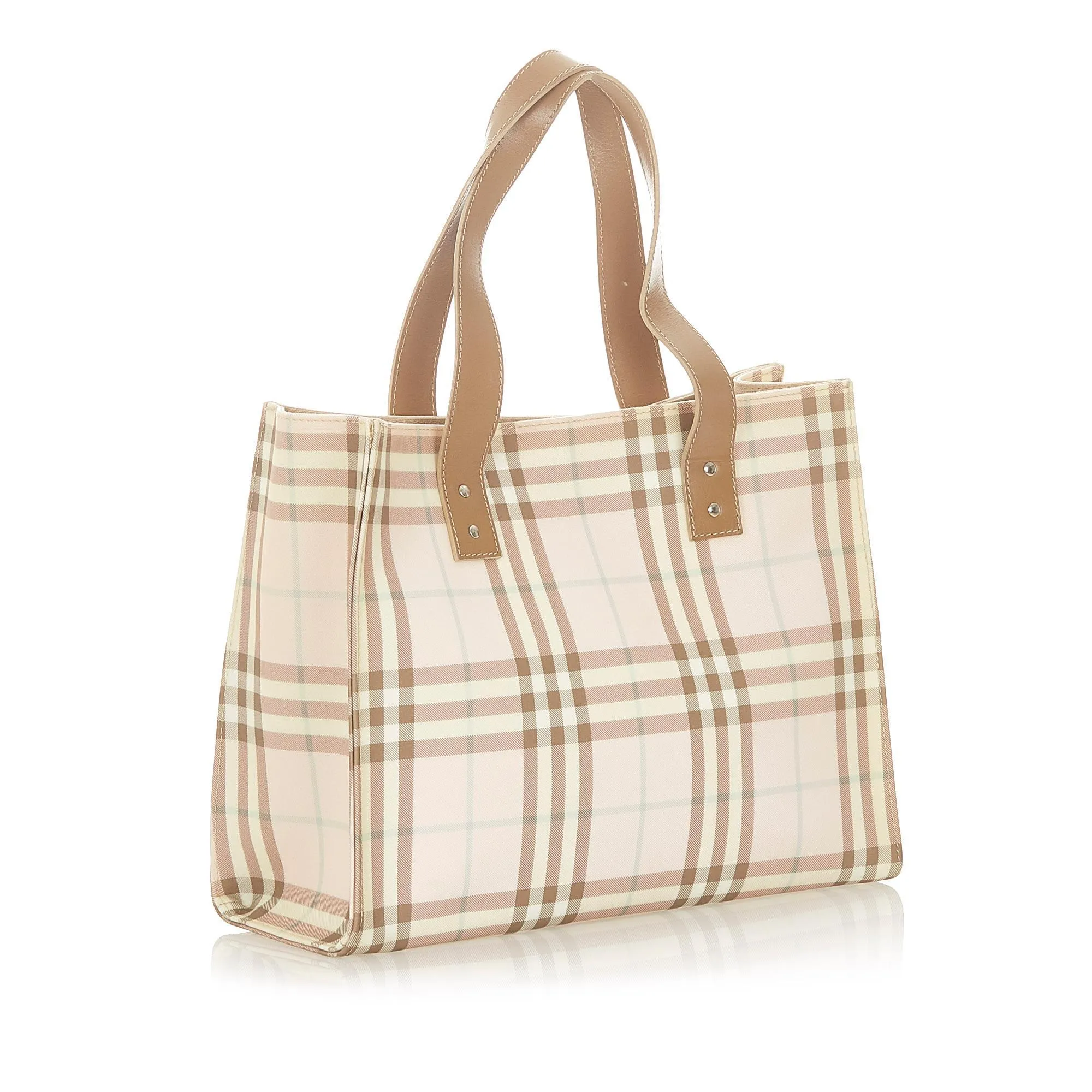 Burberry Candy Check Handbag (SHG-19492)