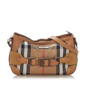 Burberry House Check Canvas Crossbody Bag (SHG-17450)