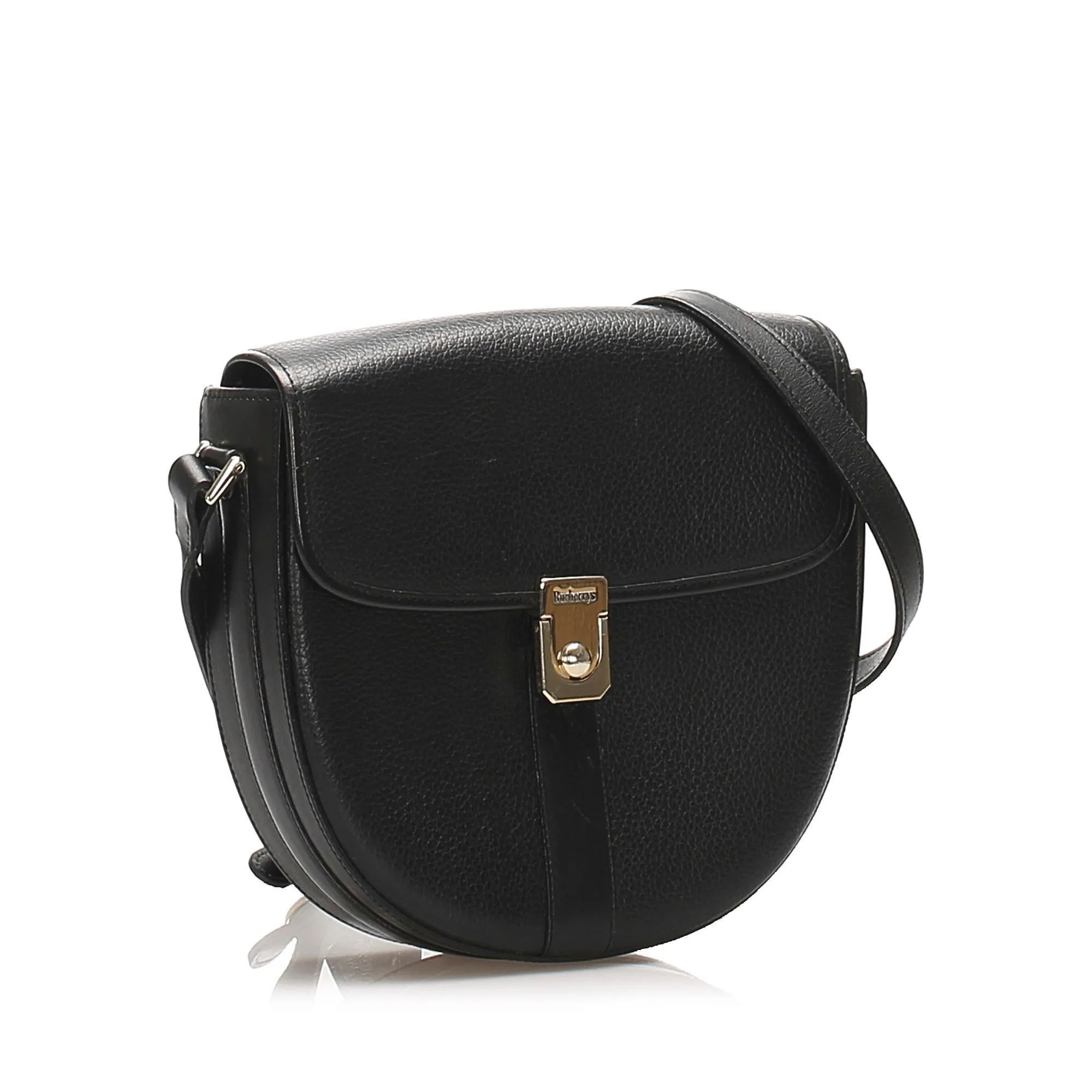 Burberry Leather Crossbody Bag (SHG-12051)