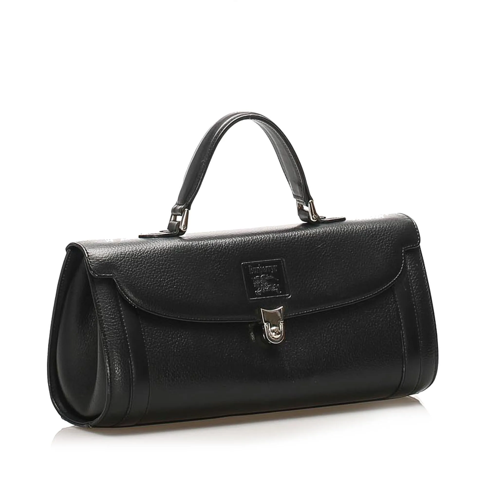 Burberry Leather Handbag (SHG-13167)