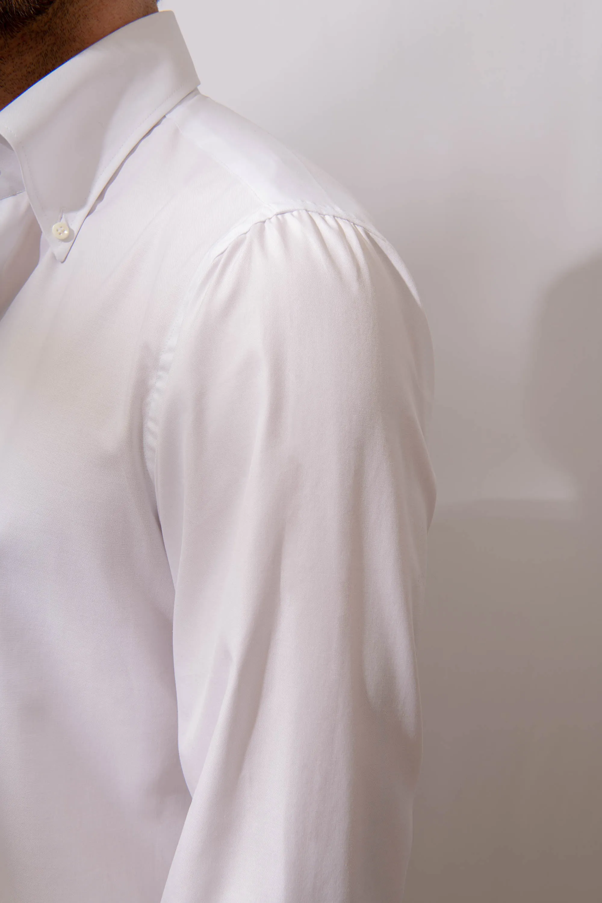 Button down white shirt ”Sartoriale collection”- Made In Italy