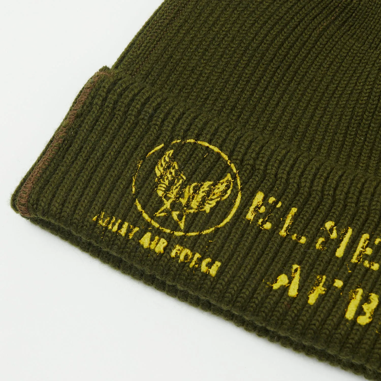 Buzz Rickson's 'Elmendorf' A-4 Knit Cap - Olive