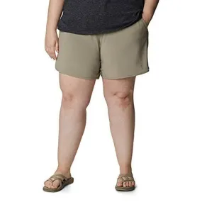 Columbia Women's Plus Size Bogata Bay Stretch Shorts Tusk NWT