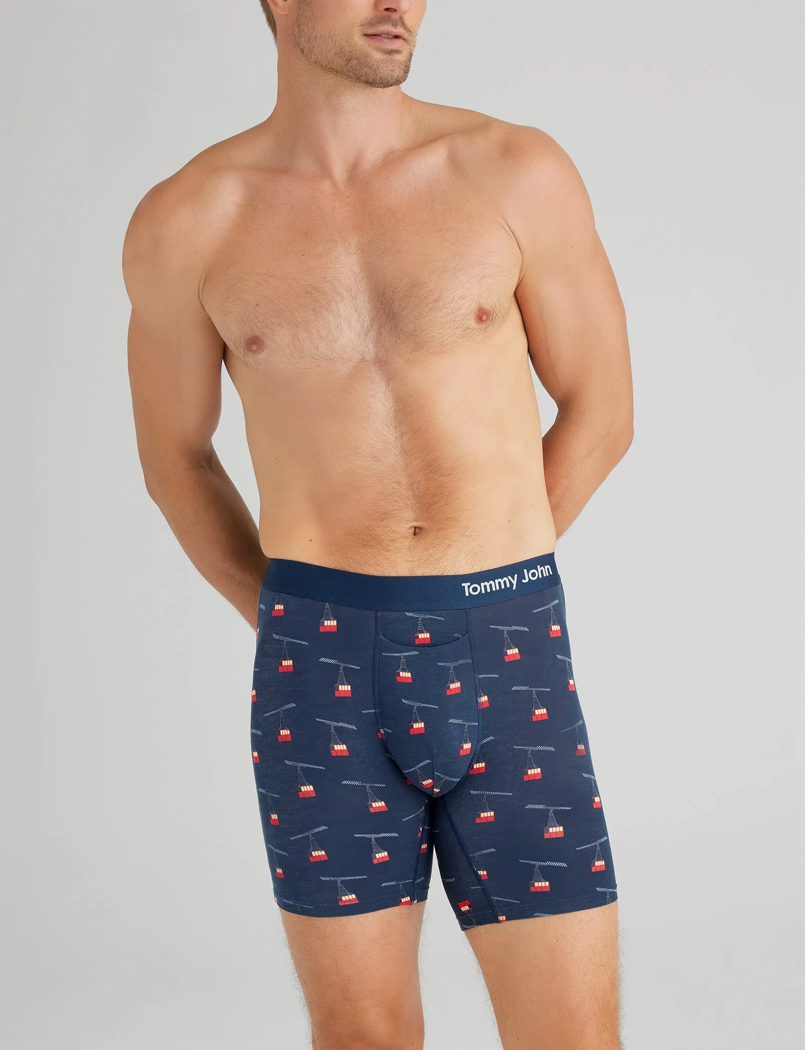 Cool Cotton Mid-Length Boxer Brief 6" (3-Pack)