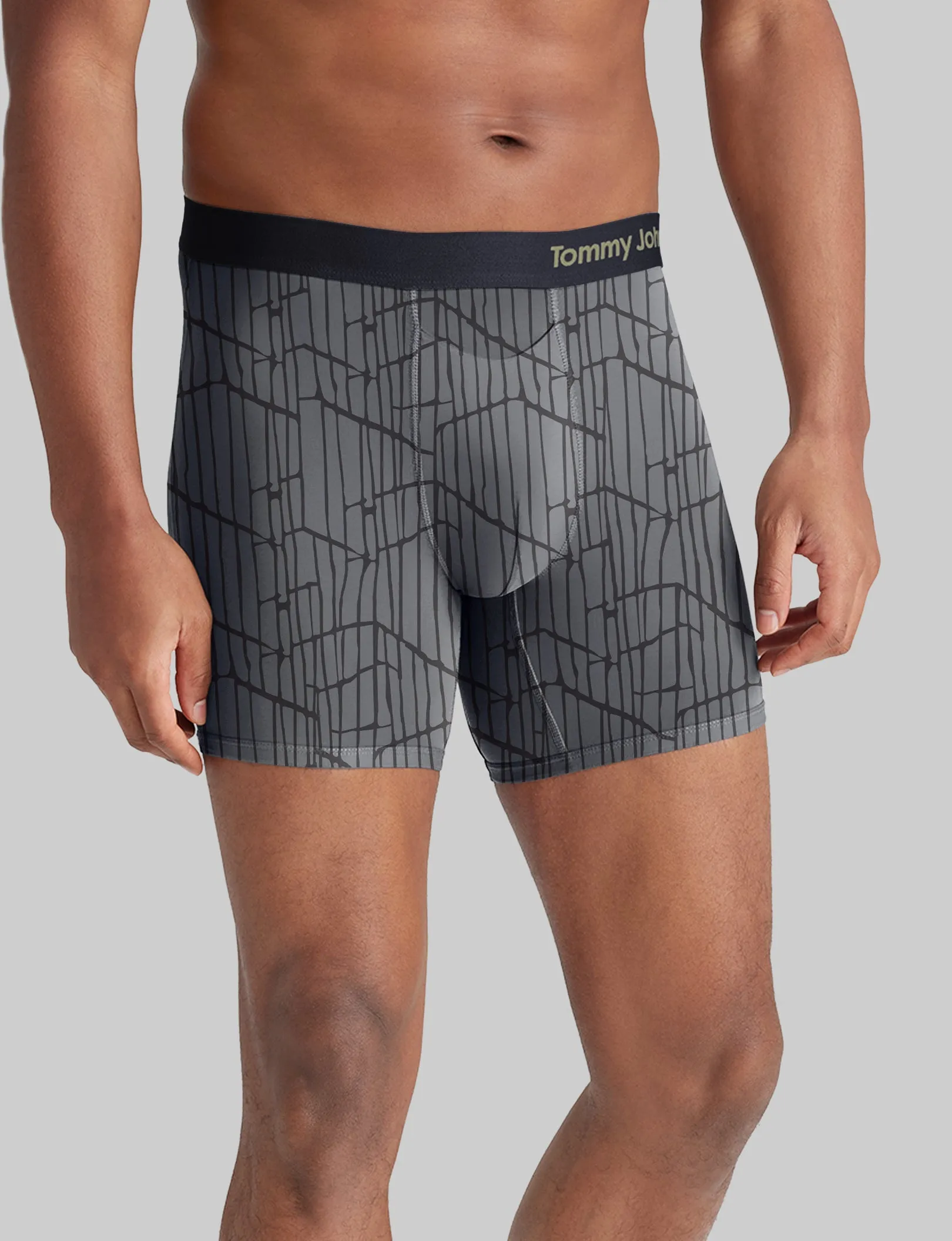 Cool Cotton Mid-Length Boxer Brief 6" (3-Pack)