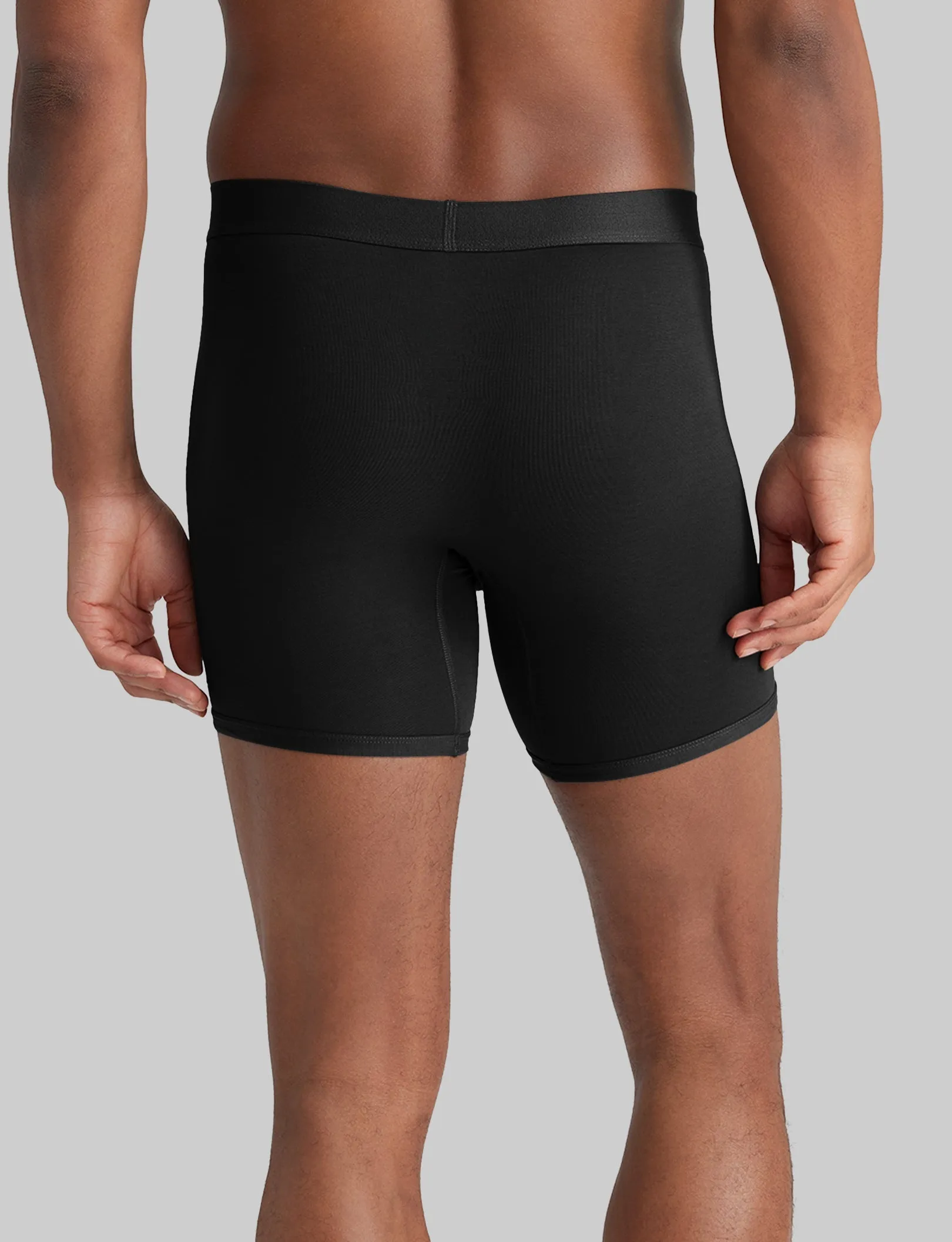 Cool Cotton Mid-Length Boxer Brief 6" (3-Pack)