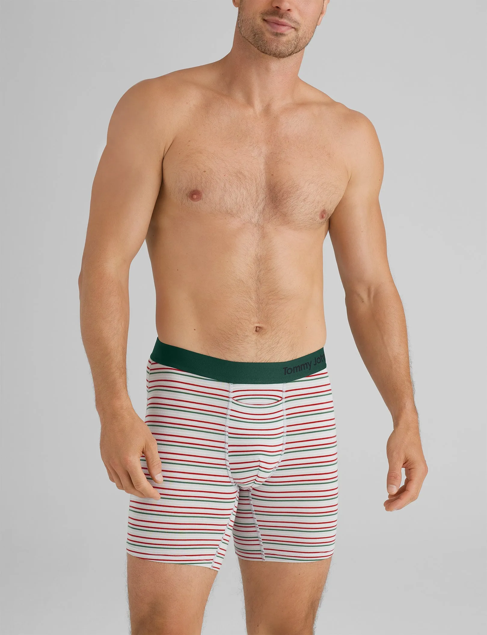 Cool Cotton Mid-Length Boxer Brief 6" (3-Pack)