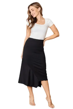 Culture Code Full Size High Waist Midi Skirt