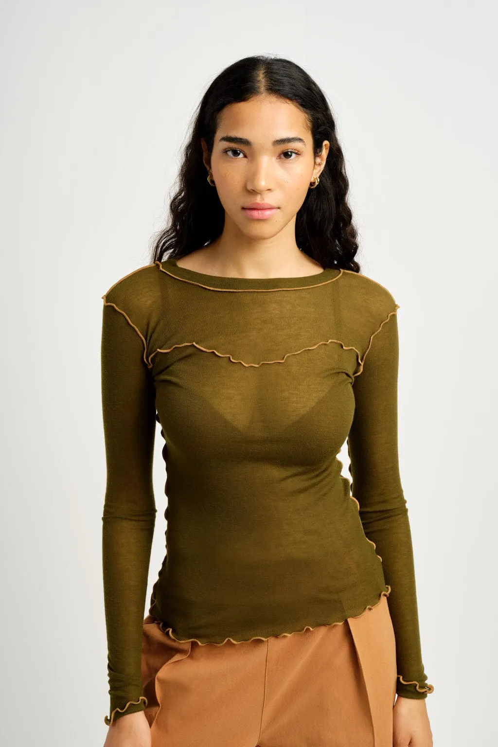 Delia Top Green