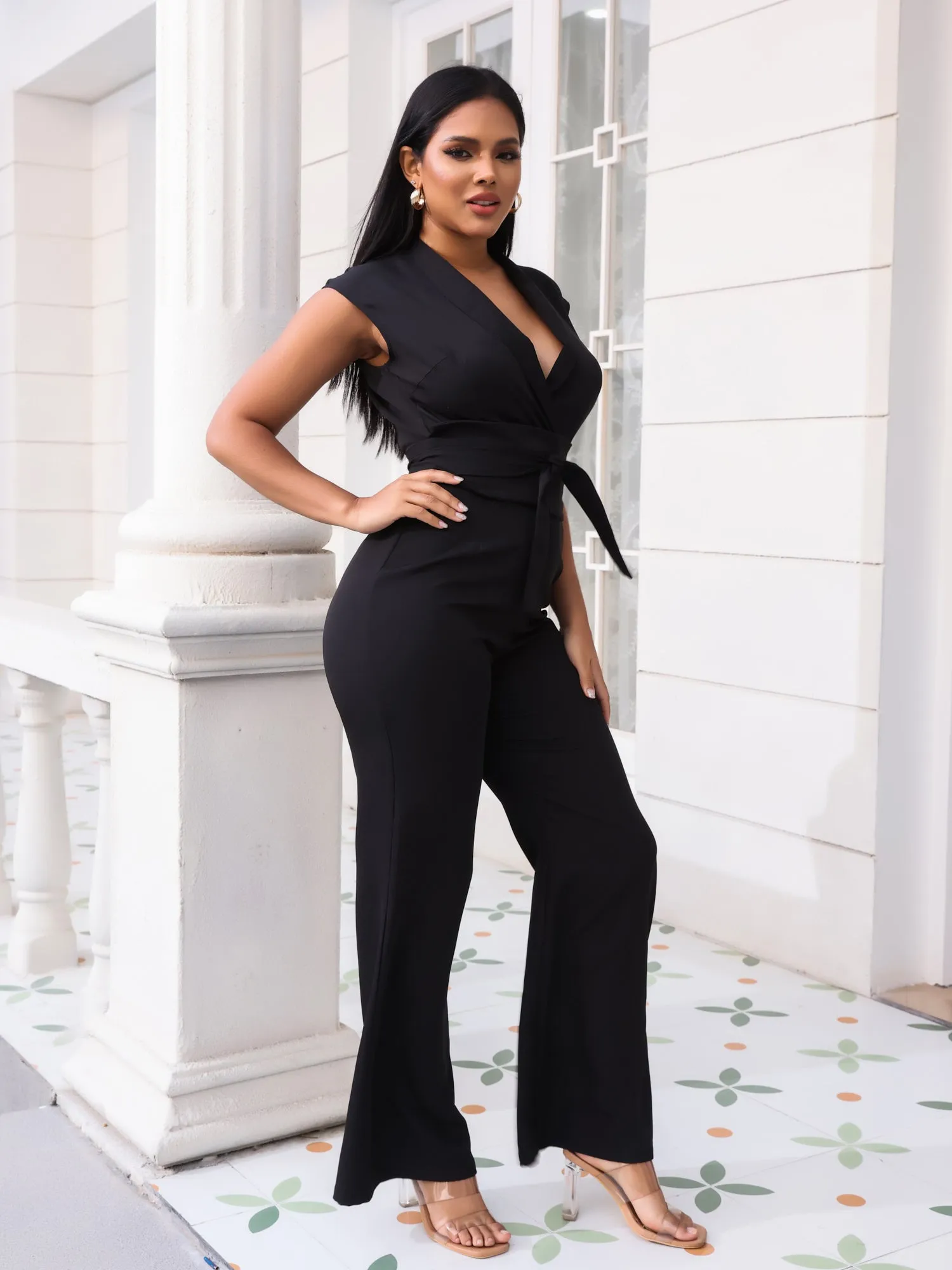 Devine Slim Waist Jumpsuit