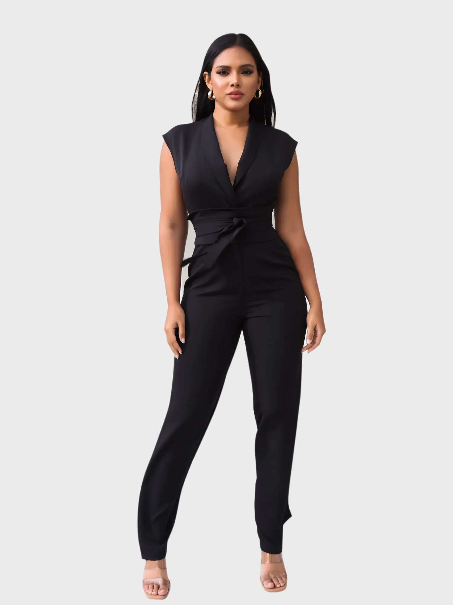 Devine Slim Waist Jumpsuit