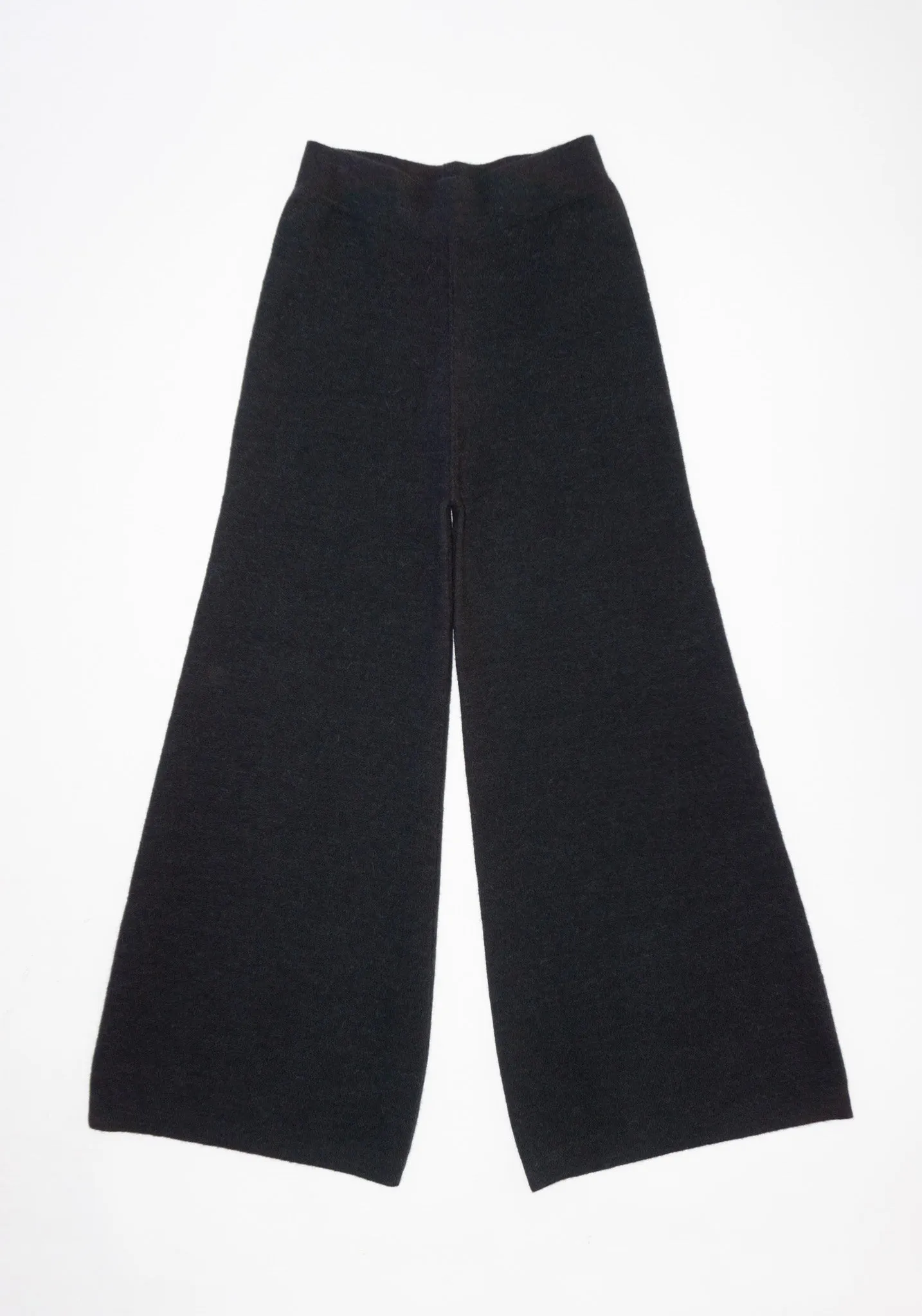 Double Knit Flare Pants in Ink