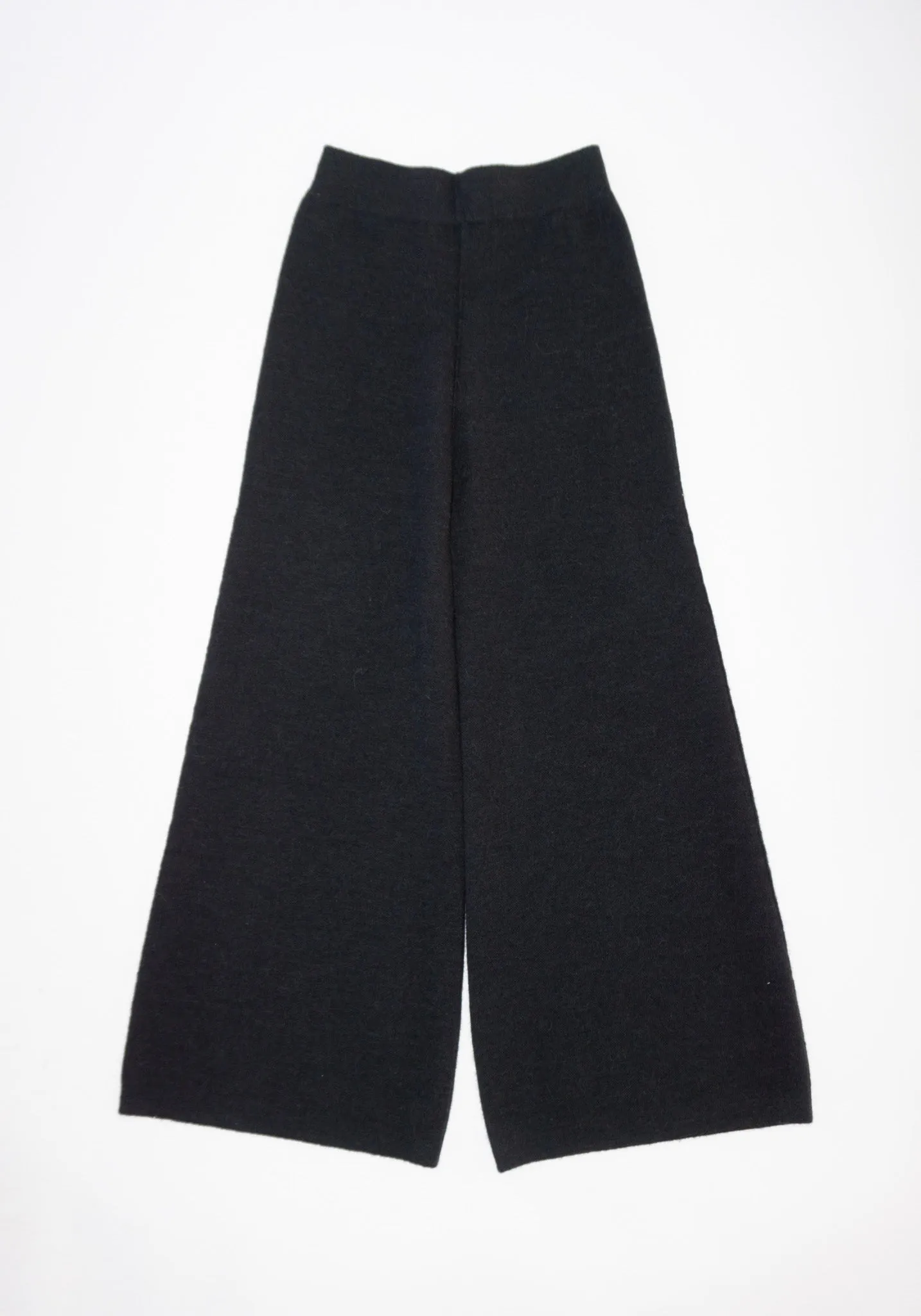 Double Knit Flare Pants in Ink