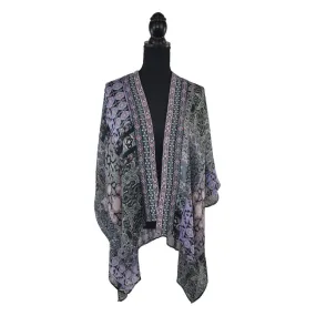 Dupatta Designs Dasha Geo Print Kimono