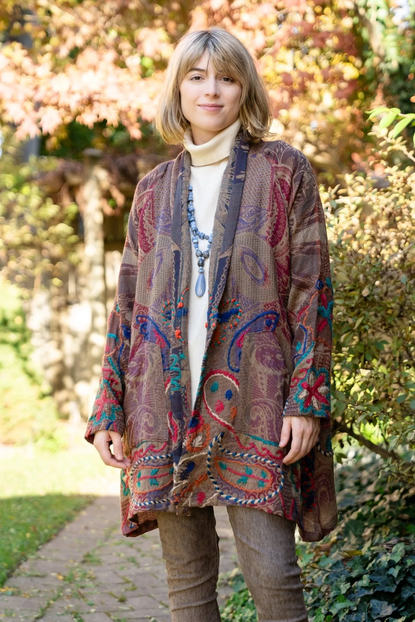 Embroidered Jacket - Chanda