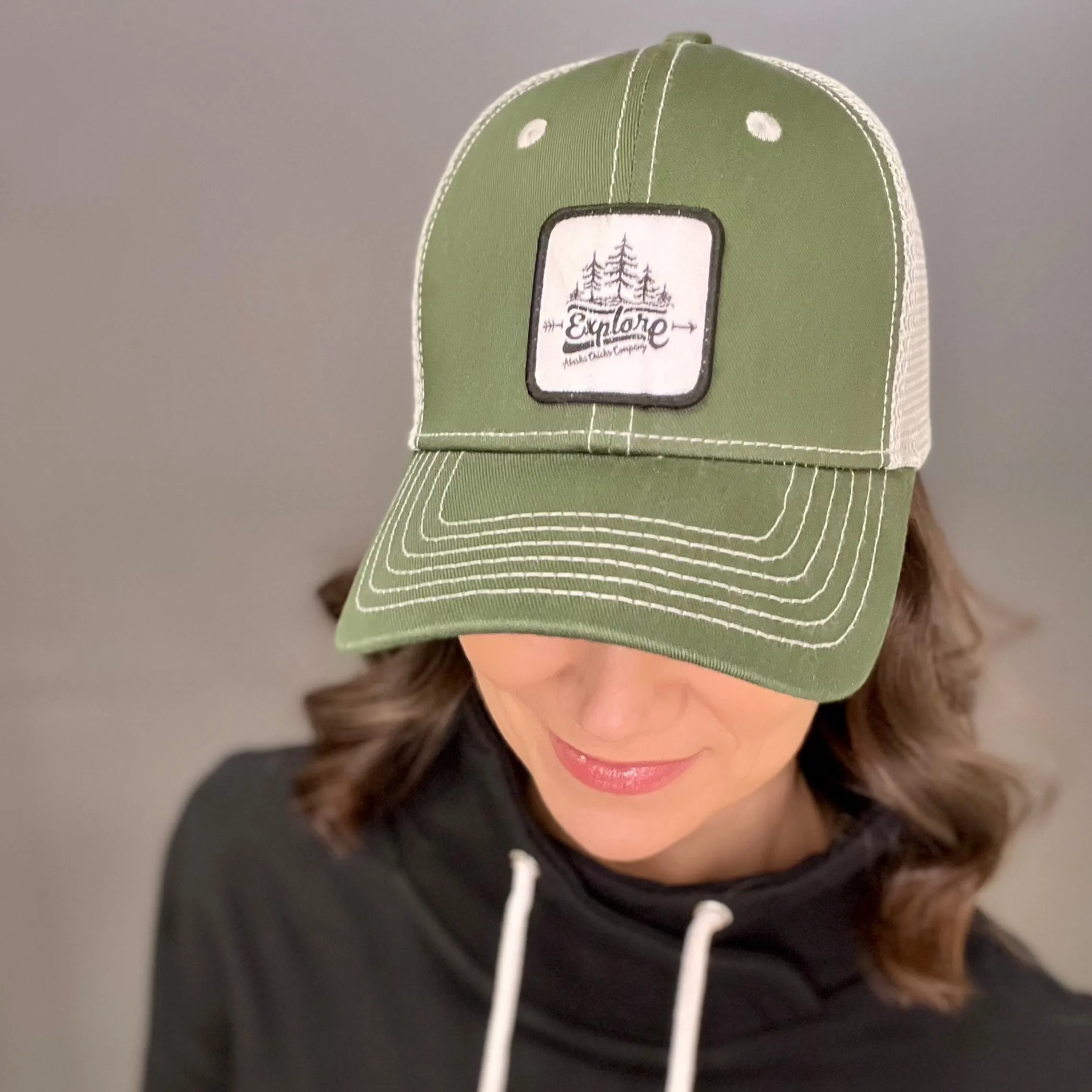 Explore - Alaska Chicks Trucker Hat