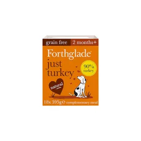 Forthglade Just Turkey Grain Free 18x395g