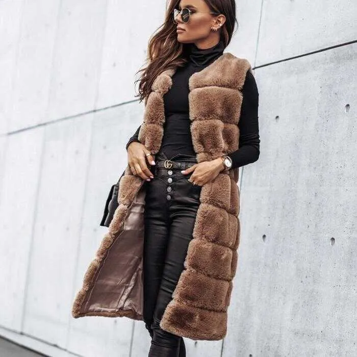 Fur Vest-Jacket