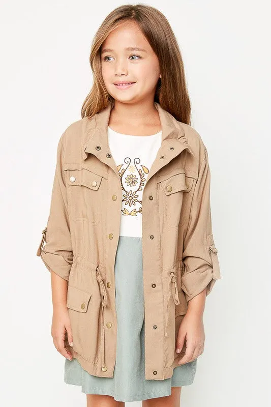 Girls Cargo Jacket