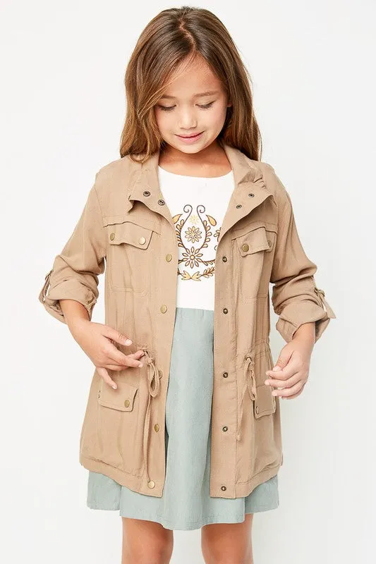 Girls Cargo Jacket