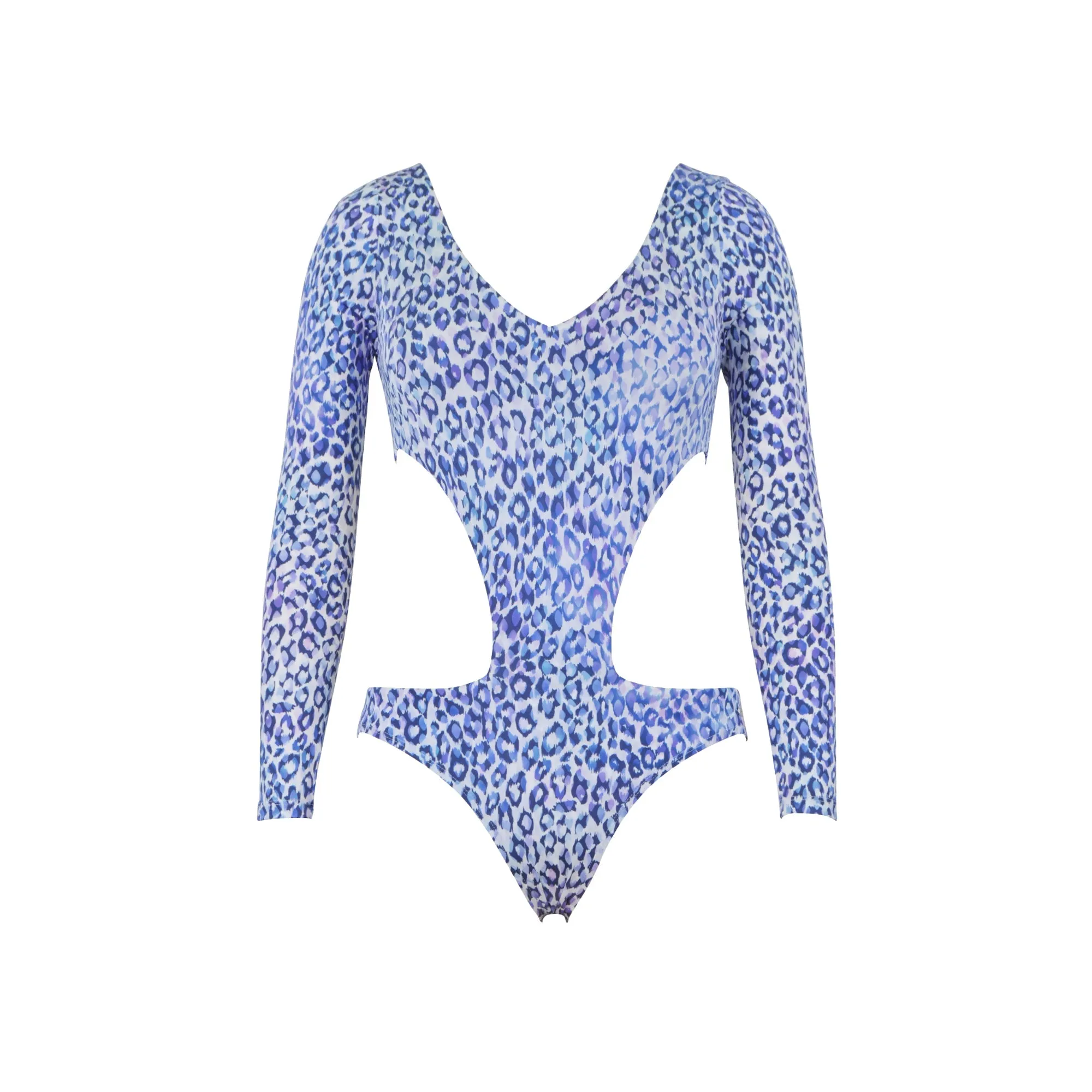 Gourami White Label Run Wild Long Sleeve Swimsuit - Purple