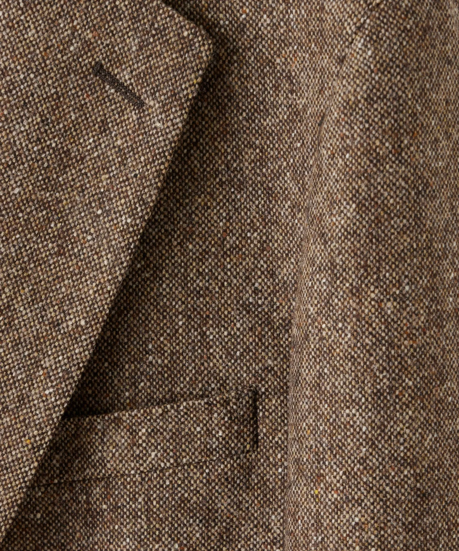 Italian Donegal Sport Coat in Brown