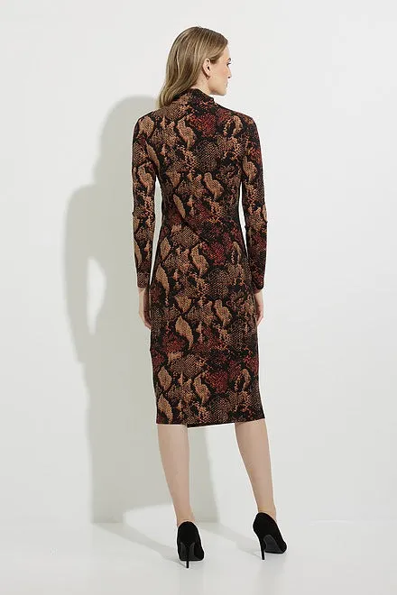 Joseph Ribkoff Printed Wrap Dress