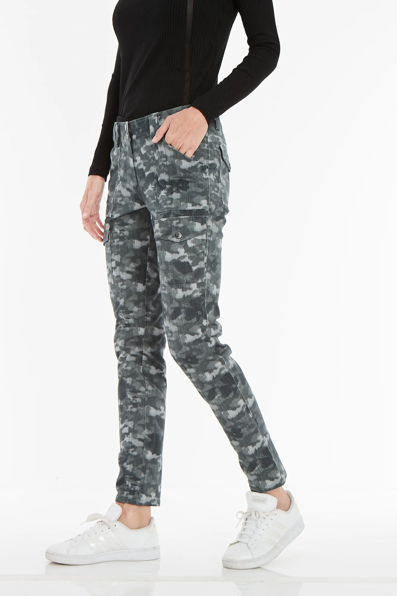 Karo Camo Stretch Cargo Pant