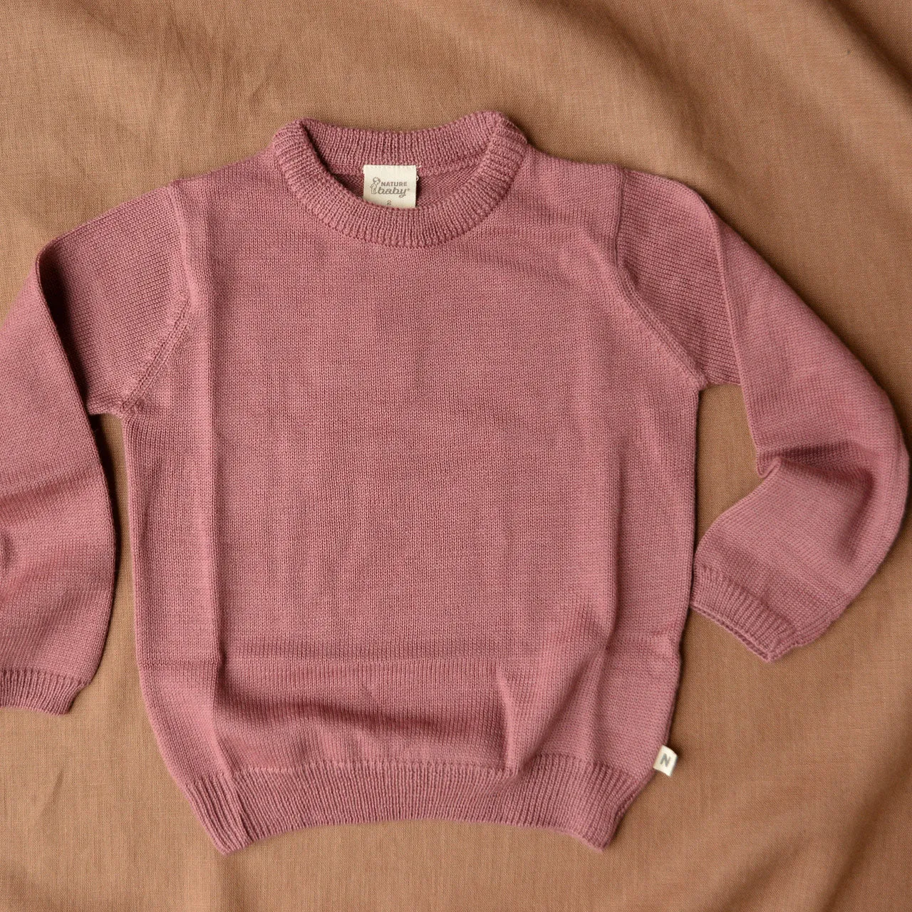 Knit Pullover - 100% Organic Merino (6m-4y)