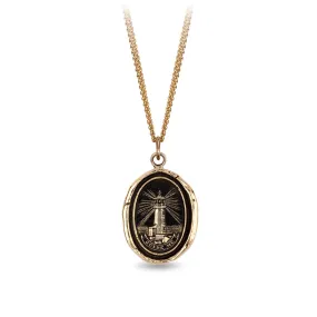 Lighthouse 14K Gold Signature Talisman