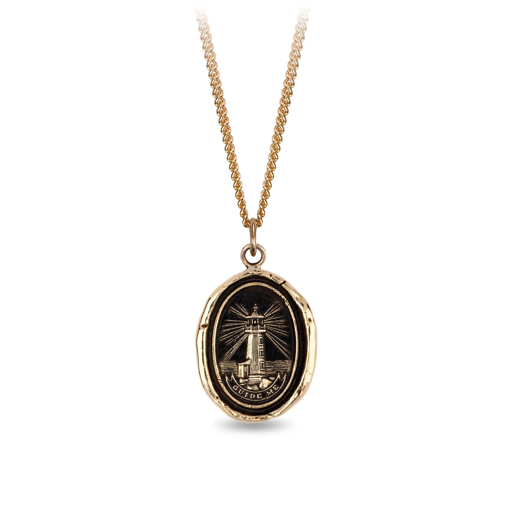 Lighthouse 14K Gold Signature Talisman