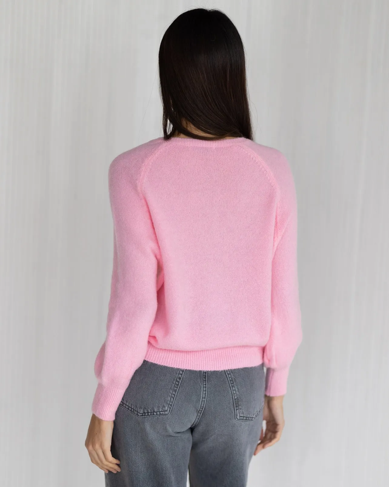 LIMITED RESTOCK | Esme Sweater | Light Pink | Alpaca Blend