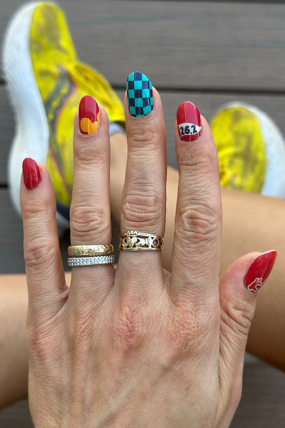 Marathon Challenge Nail Wraps