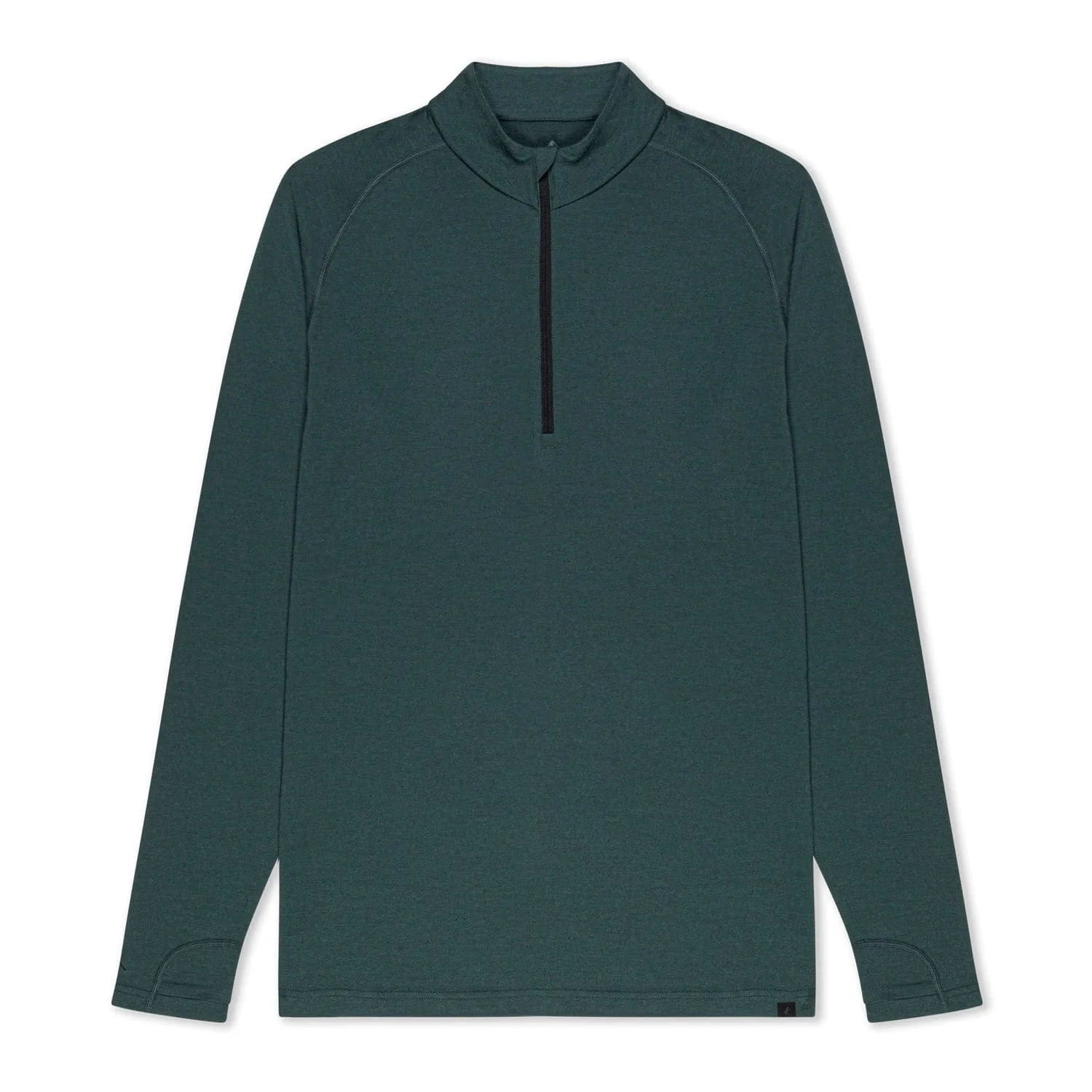 Men's Aspect Midweight Quarter Zip Merino Wool Base Layer Shirt