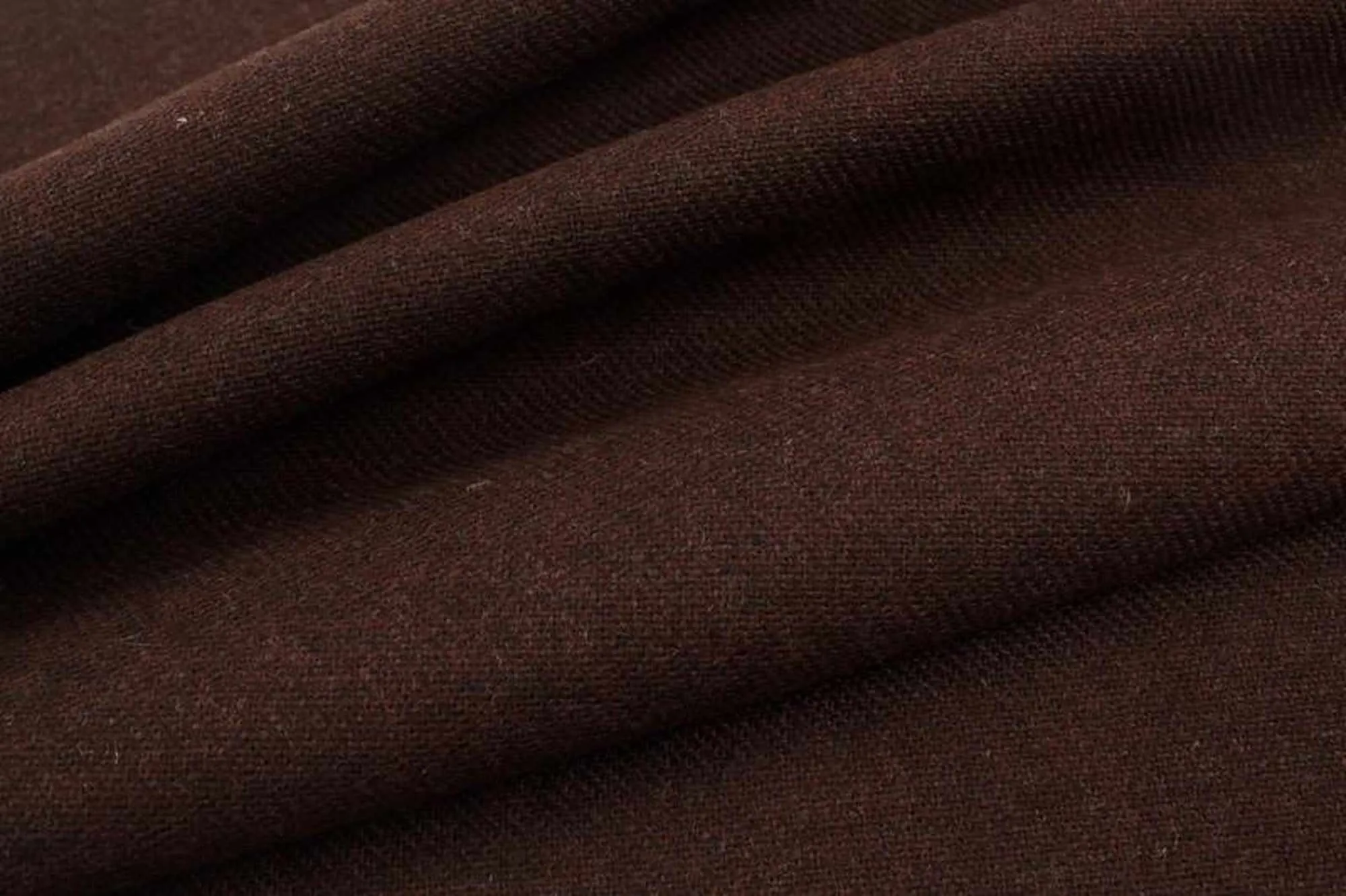 Mid-weight Certified Recycled Wool - Brown