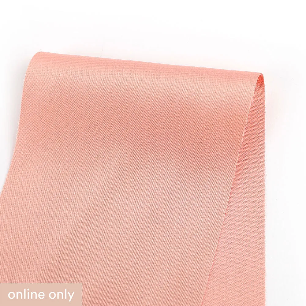 Midweight Poly Satin - English Peony