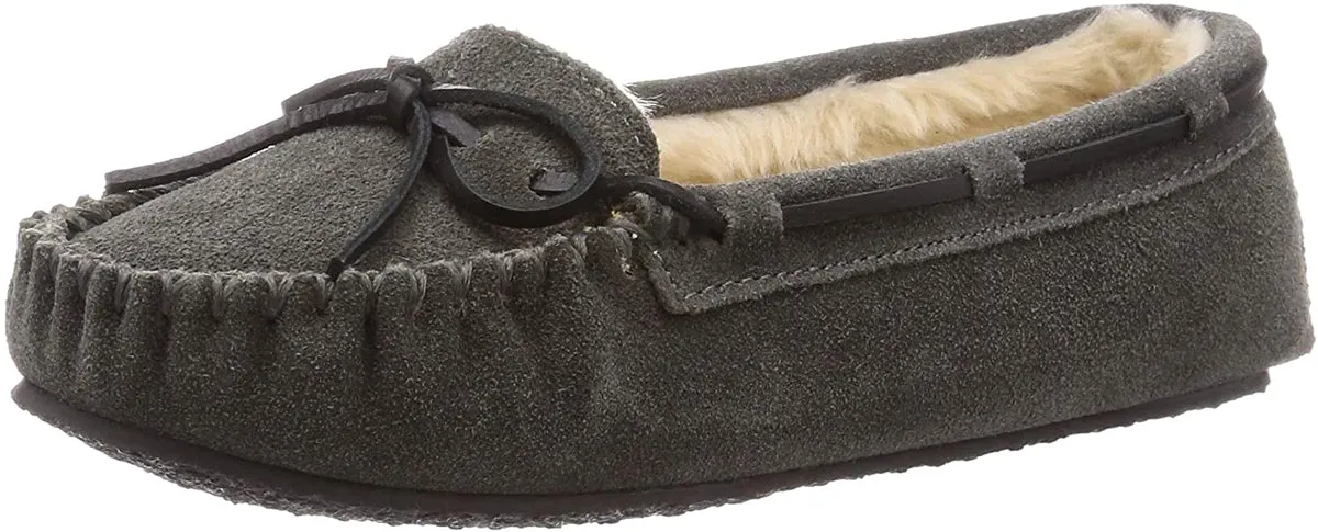 Minnetonka Women's Cally Faux Fur Slipper