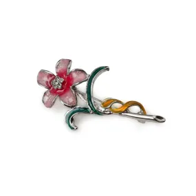 Multi Colored Flower Lapel Pin