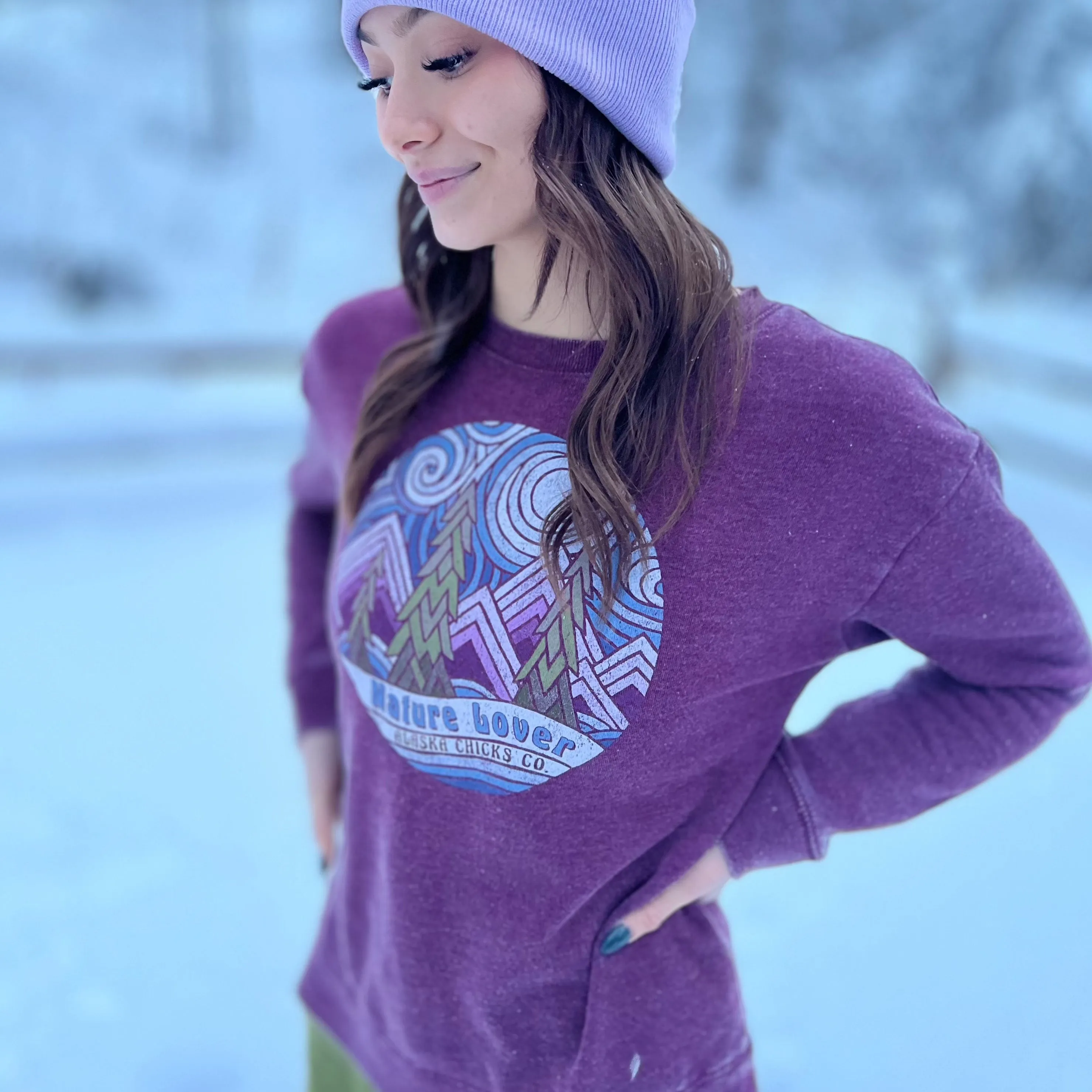 Nature Lover Artistic Crewneck